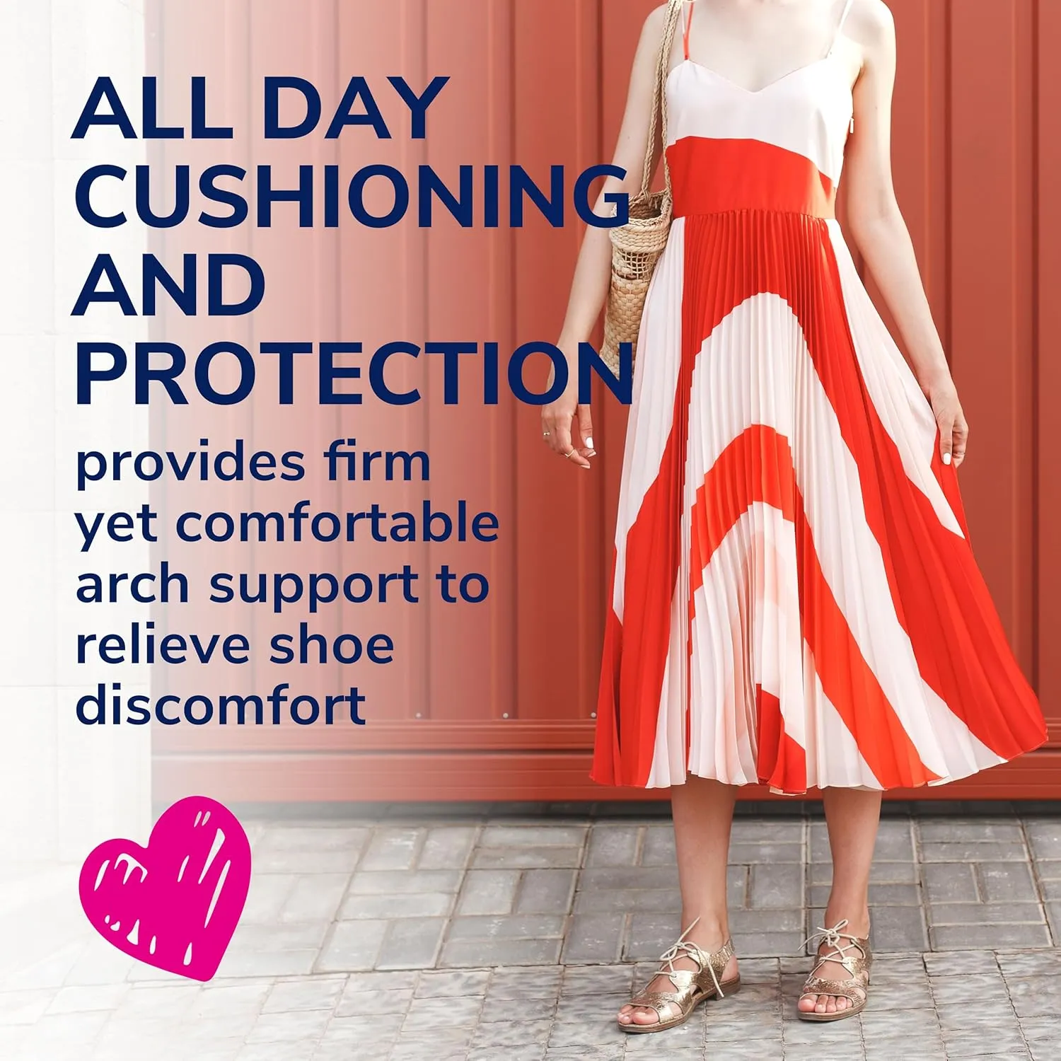 Dr. Scholl's Love Your FLATS & SANDALS Arch Cushions Women Size 6-10, 3 Pair