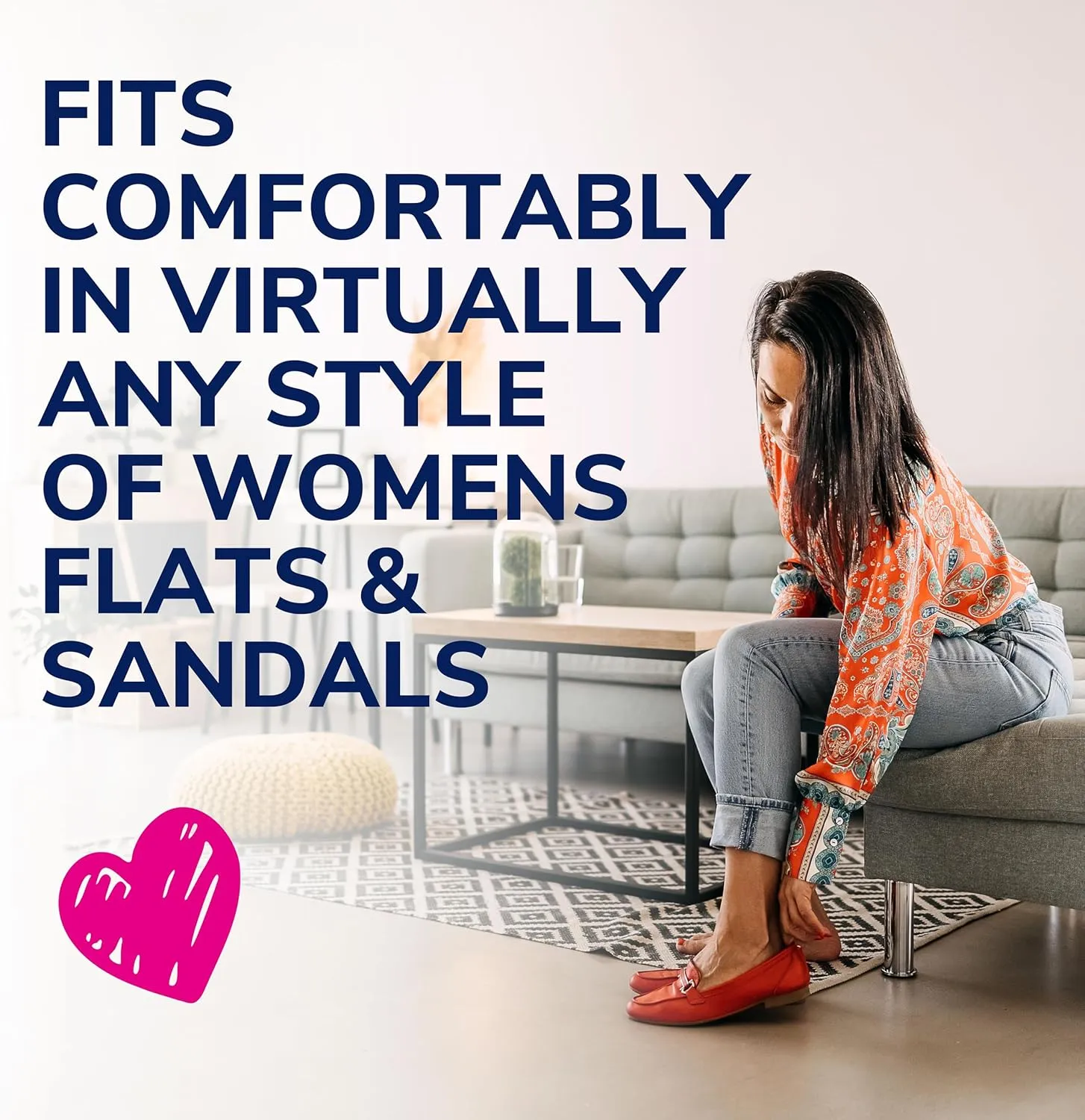Dr. Scholl's Love Your FLATS & SANDALS Arch Cushions Women Size 6-10, 3 Pair