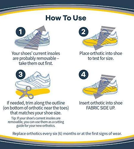 Dr. Scholl's LOWER BACK Pain Relief Orthotics. Clinically Proven Immediate and All-Day Relief of Lower Back Pain (for Women's 6-10, also available for Men's 8-14)