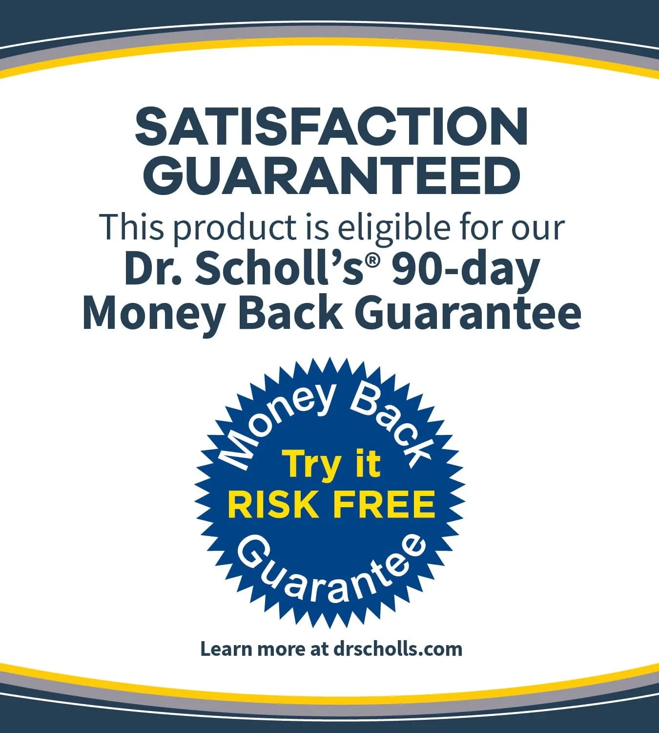Dr. Scholl's Pain Relief Orthotics for Arch Pain for Women, 1 Pair, Size 6-11