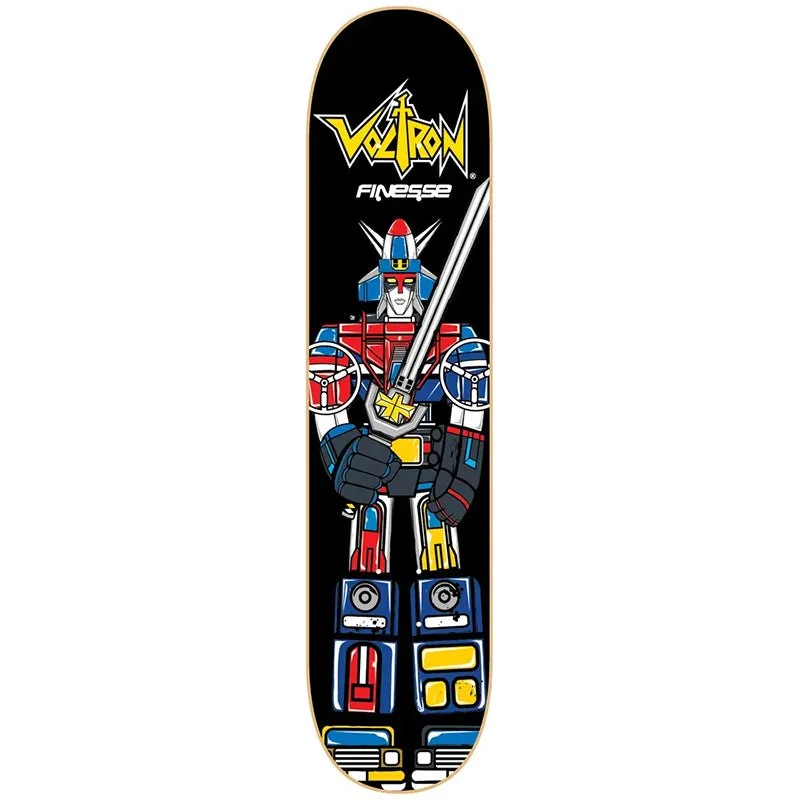 Finesse 8.0" Voltron Vehicle Skateboard Deck