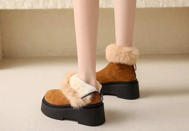 Furry Warm Snow Boots