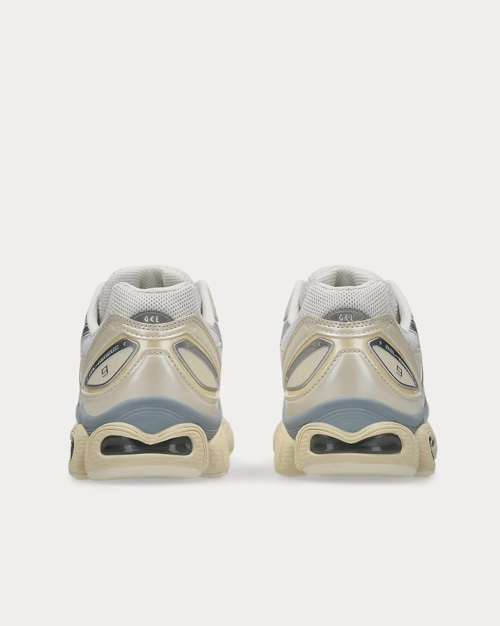 Gel-Nimbus 9 White / Pure Silver Low Top Sneakers