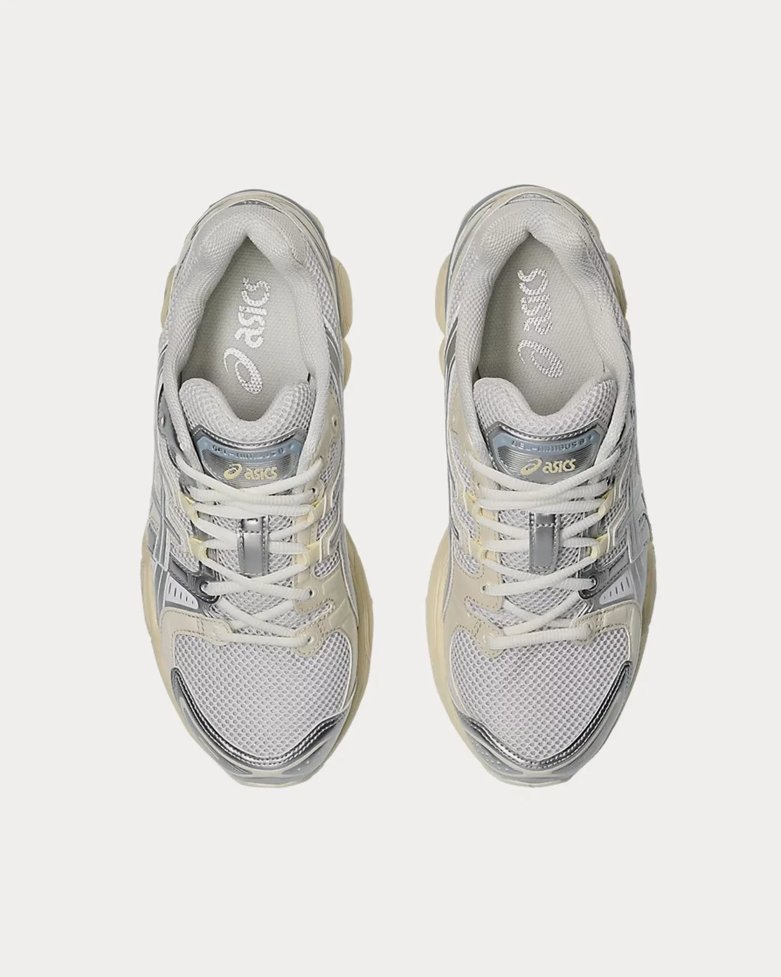 Gel-Nimbus 9 White / Pure Silver Low Top Sneakers