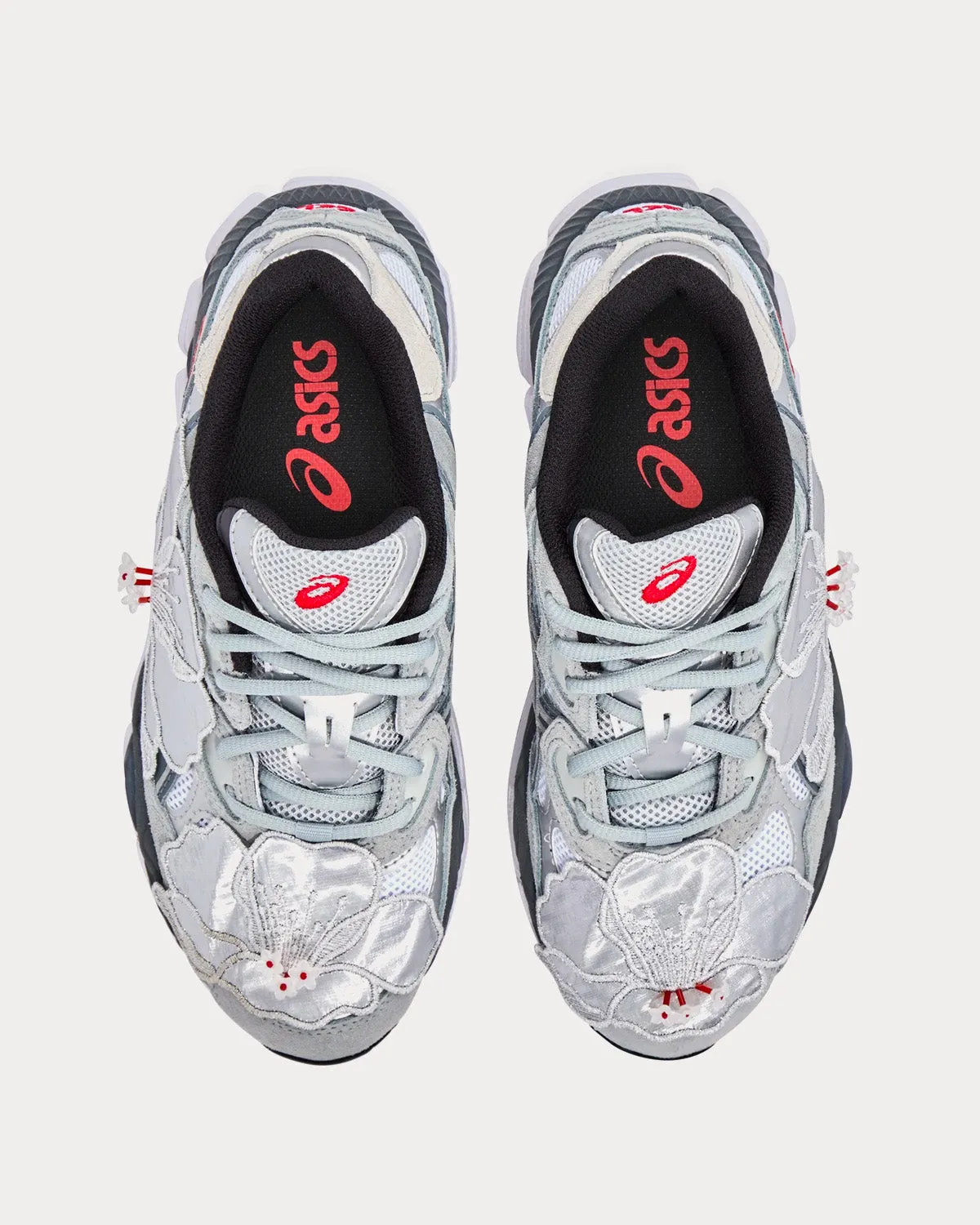 GEL-NYC Silver Low Top Sneakers