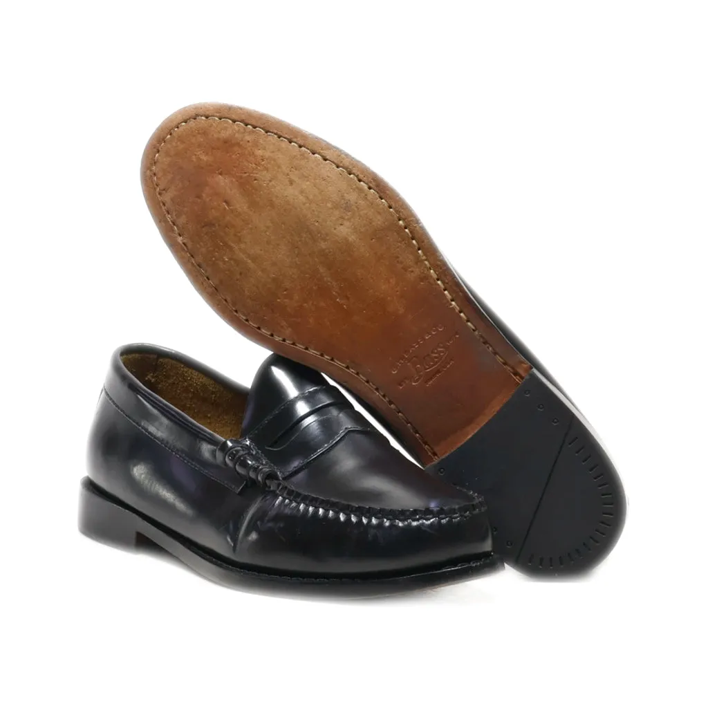 G.H.Bass & Co Loafers Leather Black Colour For Men