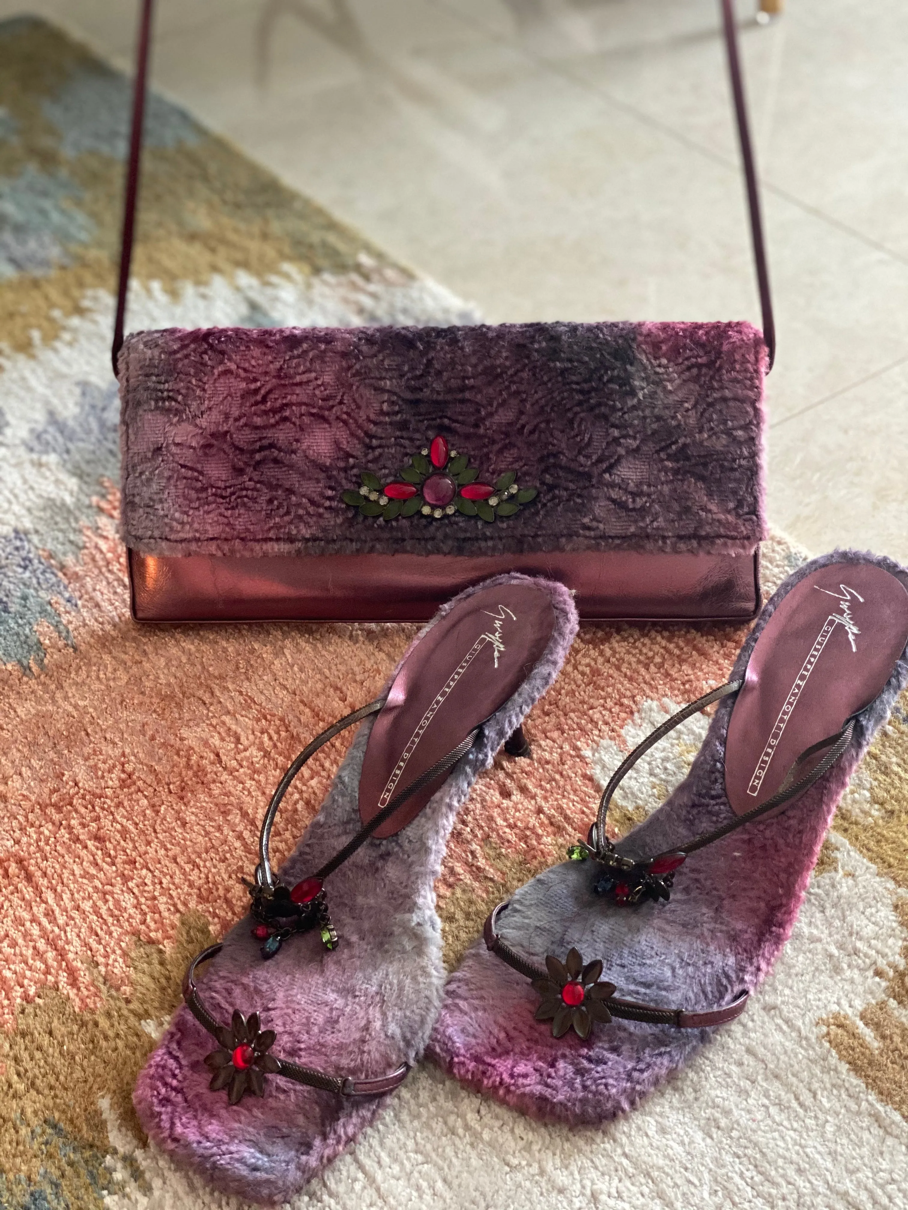 Giuseppe Zanotti Embellished Kitten Heels