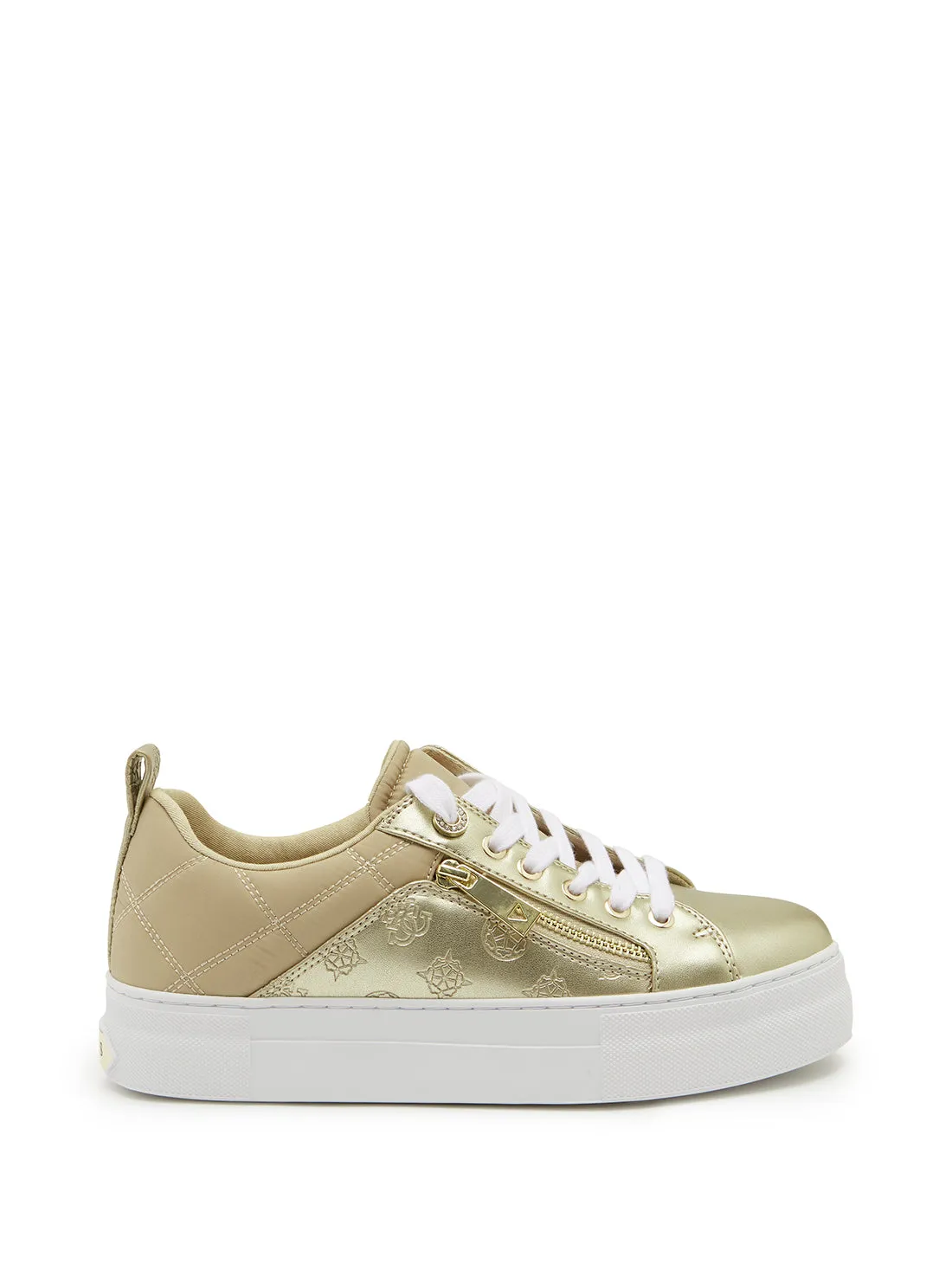 Gold Ganela Low Top Sneakers