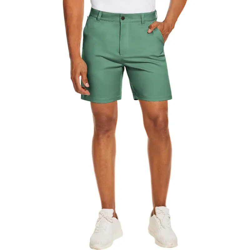 Golf Chino Shorts – Quick Dry Fabric with Multiple Pockets