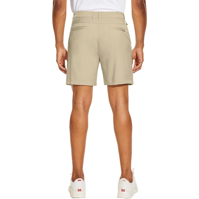 Golf Chino Shorts – Quick Dry Fabric with Multiple Pockets