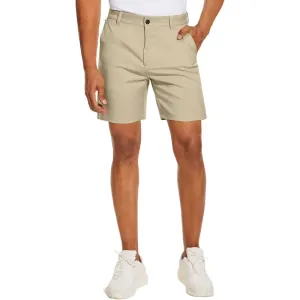 Golf Chino Shorts – Quick Dry Fabric with Multiple Pockets