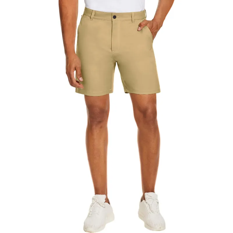 Golf Chino Shorts – Quick Dry Fabric with Multiple Pockets