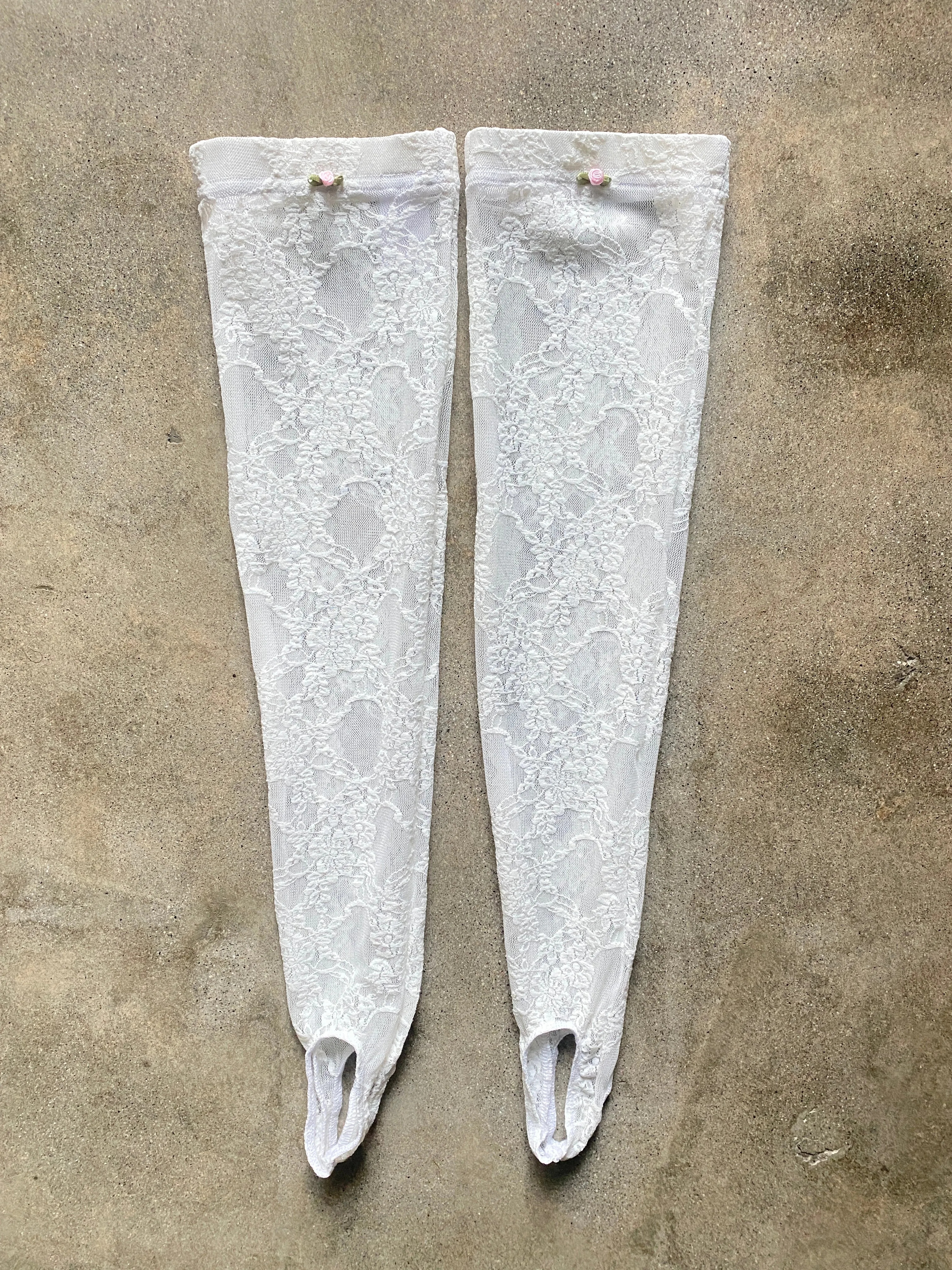 Gspot x Bunny Holiday Mesh Stirrup Thigh Highs
