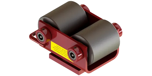 Hevi-Haul Compact Swivel Skate HCS-5 | 2.5 Ton Capacity - Steel Rollers