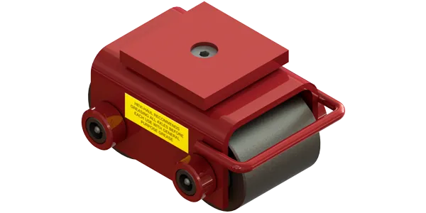 Hevi-Haul Compact Swivel Skate HCS-5 | 2.5 Ton Capacity - Steel Rollers