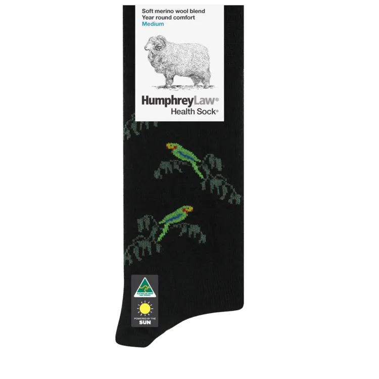 H/L Fine Merino Wool Health Sock Tourist Australia