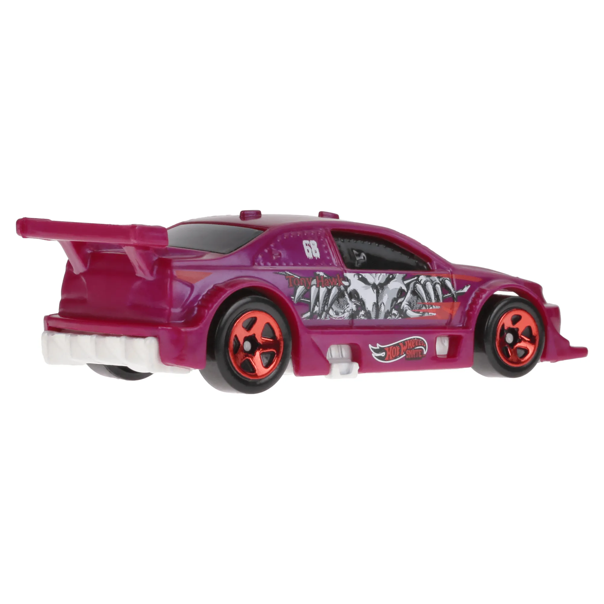 Hot Wheels Skate Veículo de Brinquedo Skateboard de Coleção Falcão Roxo e Branco com Diecast