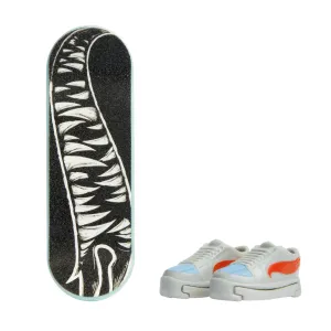 Hot Wheels Skate Veículo de Brinquedo Skateboard KOALATTACK™ com Tênis