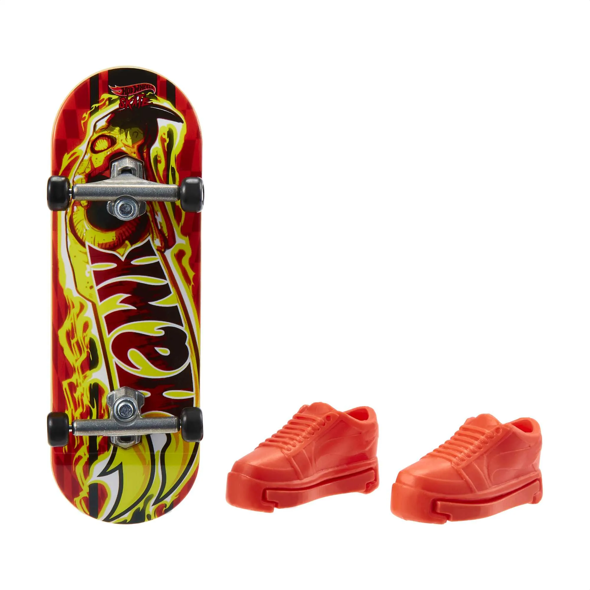 Hot Wheels Skate Veículo de Brinquedo Skateboard WILDFIRE FREESTYLE™ com Tênis
