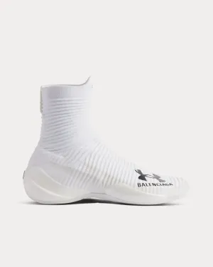 Hyper White / Black High Top Sneakers