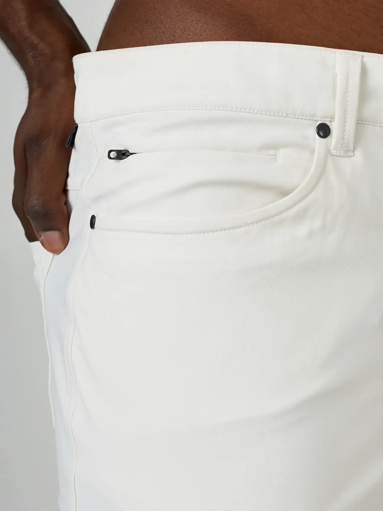 Infinity 7-Pocket Pant in Ivory