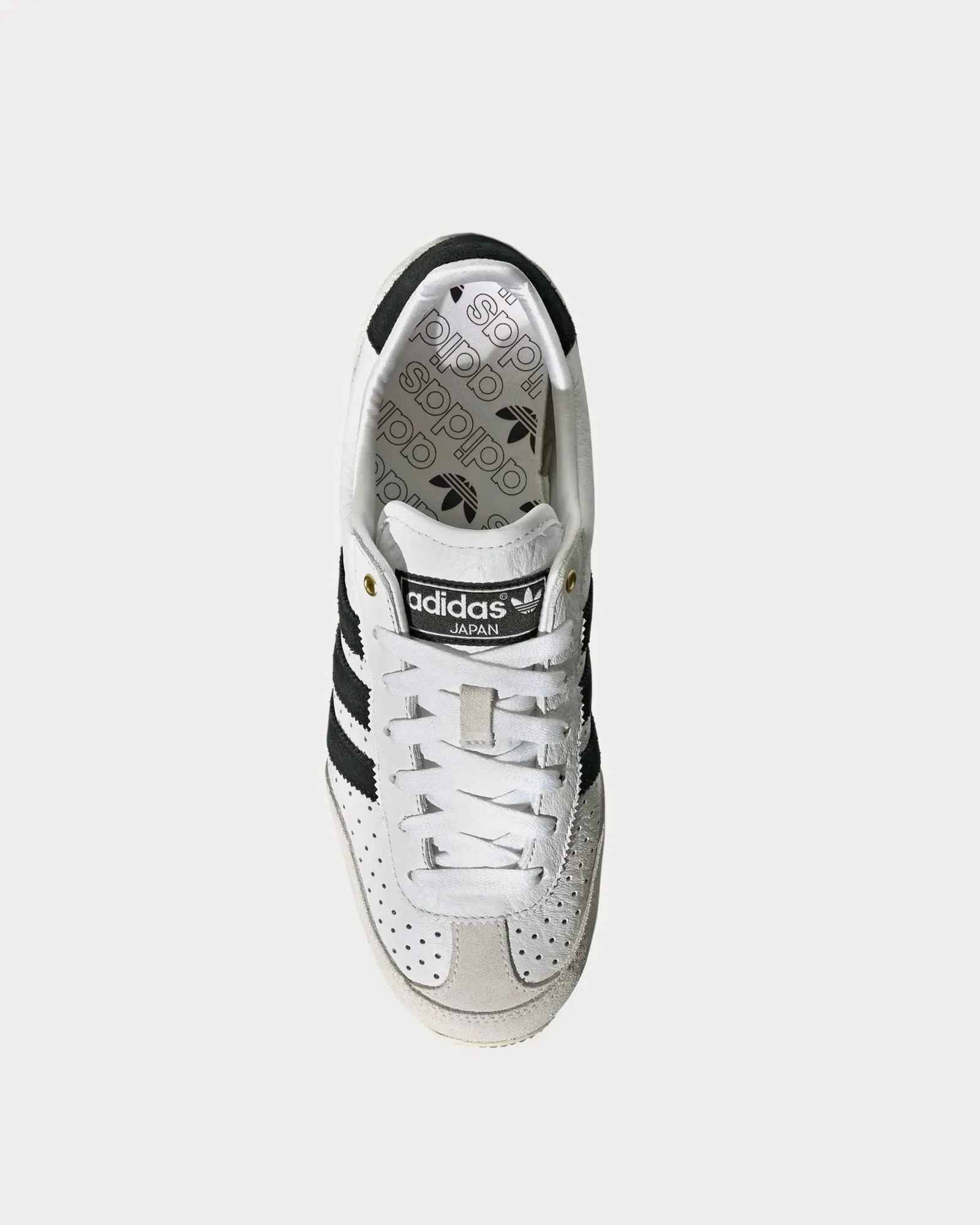 Japan Cloud White / Core Black / Gold Metallic Low Top Sneakers