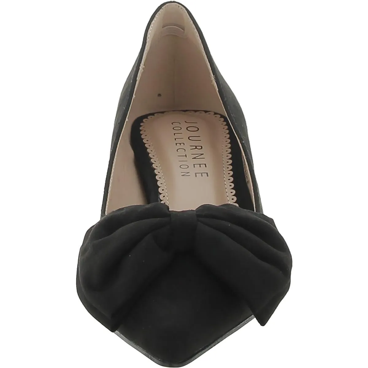 Journee Collection Womens Dressy Evening Kitten Heels