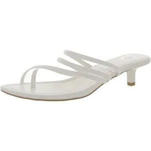 Journee Collection Womens Patent Leather Slip On Kitten Heels