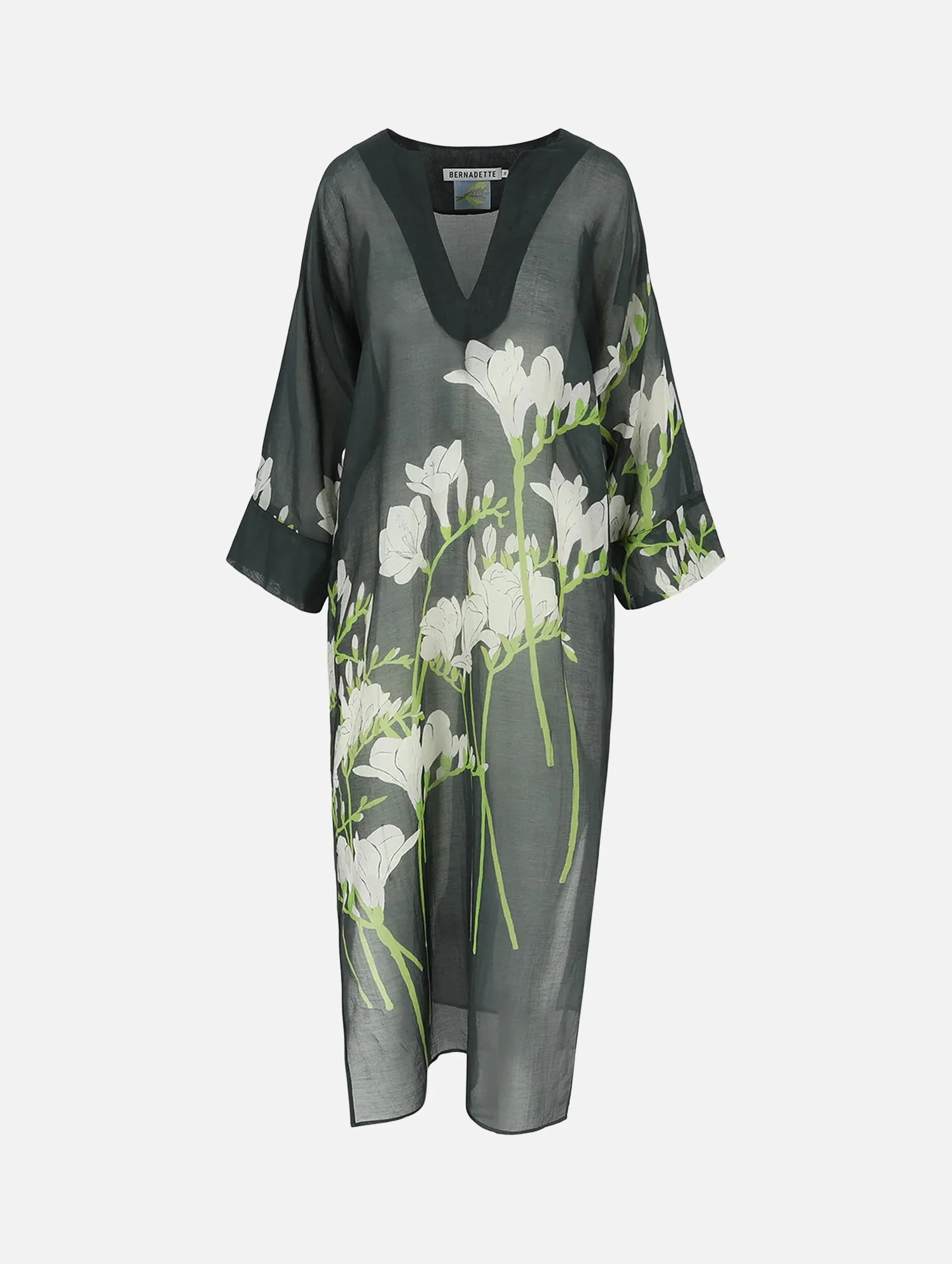 Kaftan in Navy Freesia