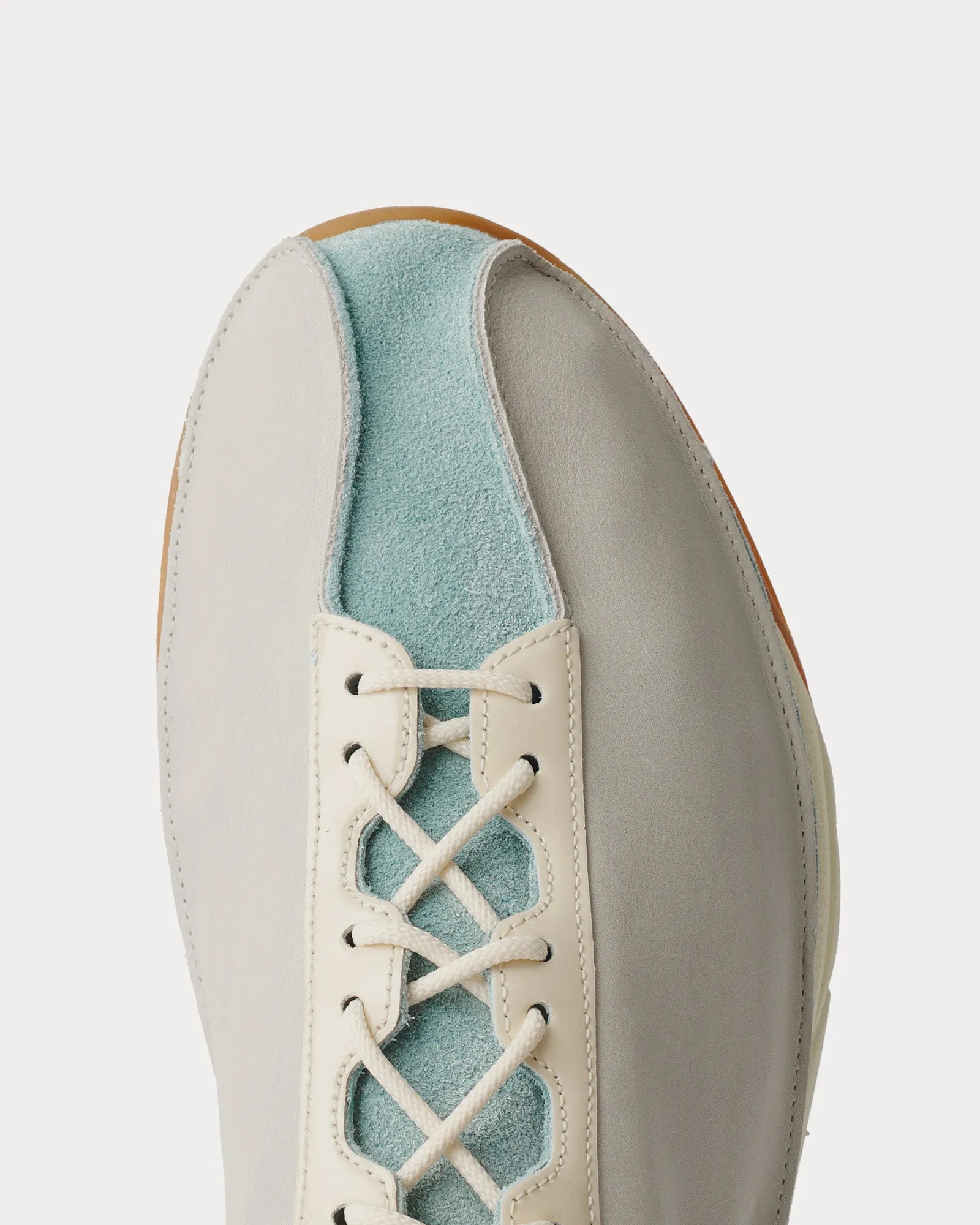 Klove Leather Indigo / Grey Low Top Sneakers