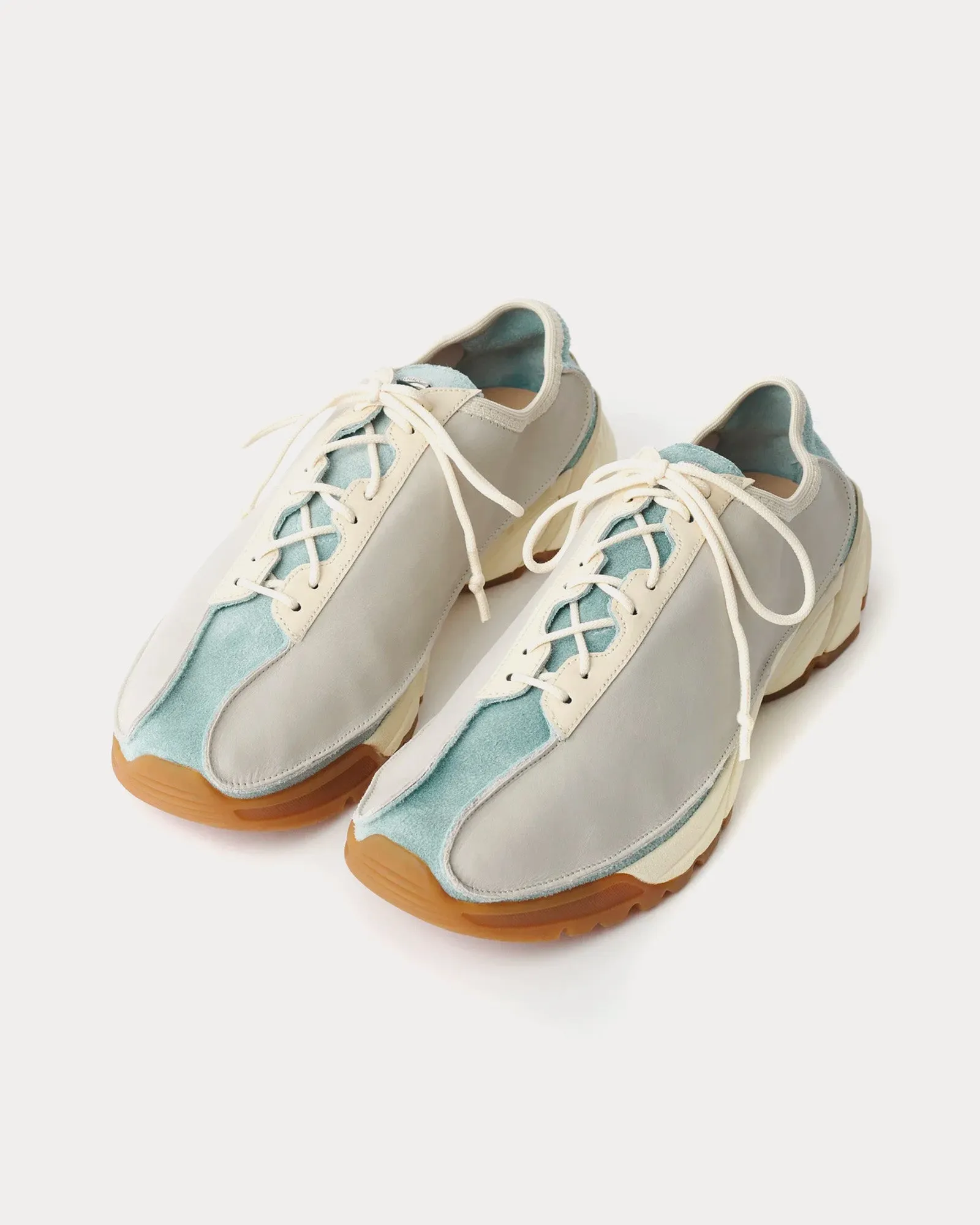 Klove Leather Indigo / Grey Low Top Sneakers