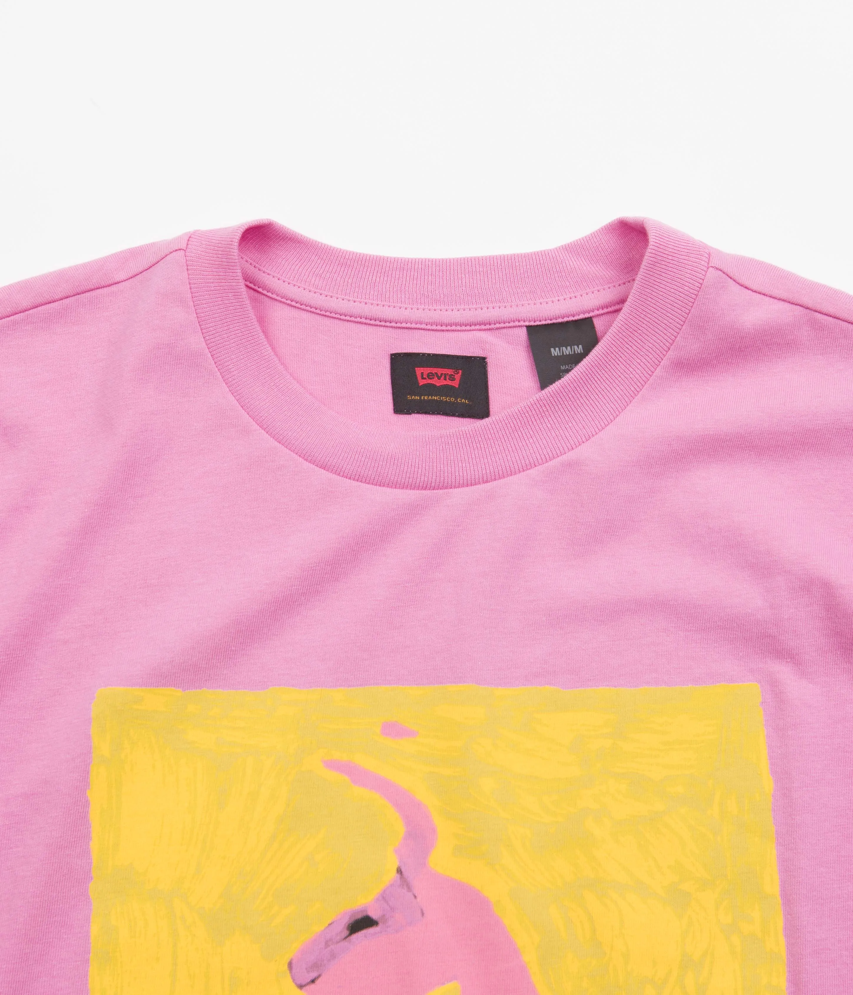 Levi's® Skate Painted Rabbit T-Shirt - Pink