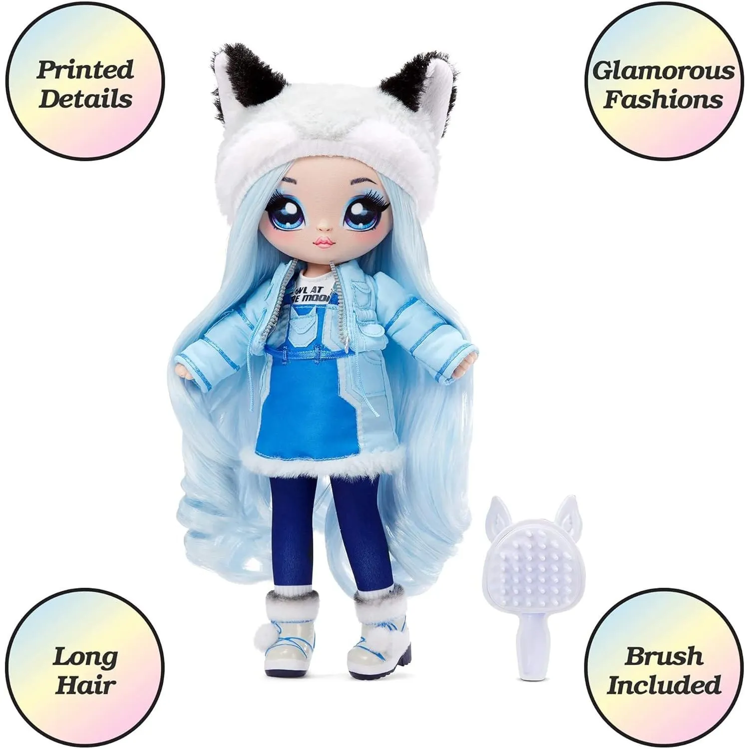 Lol Surprise Na!Na!Na! Surprise Teens Doll S2 Alaska Frost Blue Age- 3 Years & Above