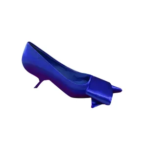 LUTIA Bow Kitten Heel Pumps