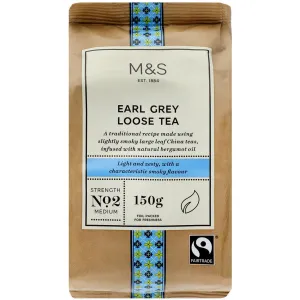 M&S Fairtrade Earl Grey Loose Tea 150g
