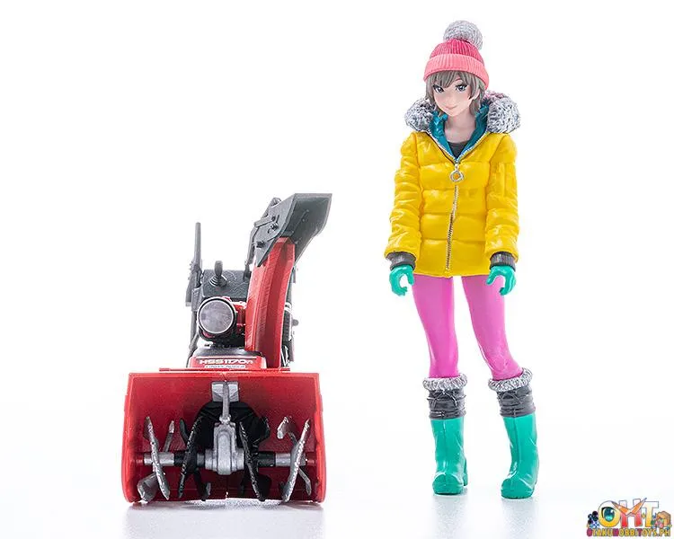 Max Factory PLAMAX MF-62: minimum factory Minori with Honda Small Snow Plow HSS1170n (JX)