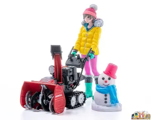 Max Factory PLAMAX MF-62: minimum factory Minori with Honda Small Snow Plow HSS1170n (JX)