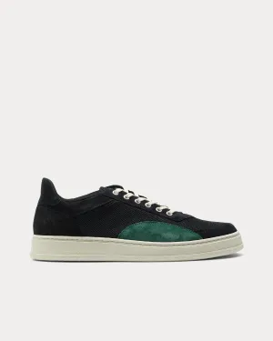 Meander Black Low Top Sneakers