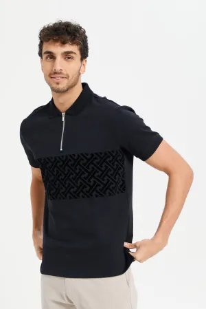 Men Black Polo Shirt