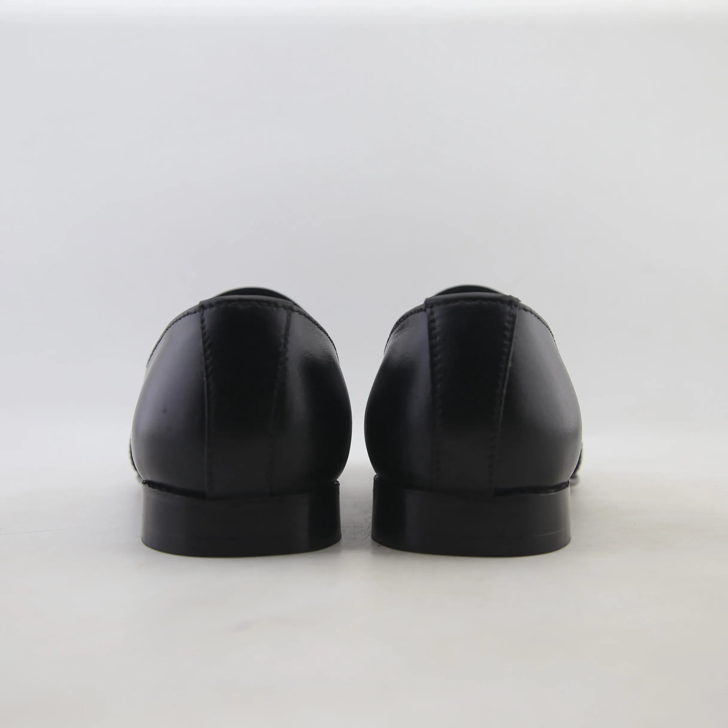Men - Leather Loafers - (Black)