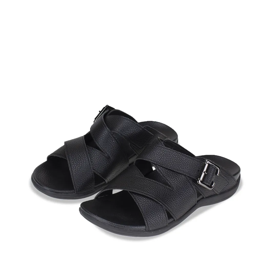 Men Multi Straps Buckle Sandals [Comfy Health Series][ODD SIZES LEFT]
