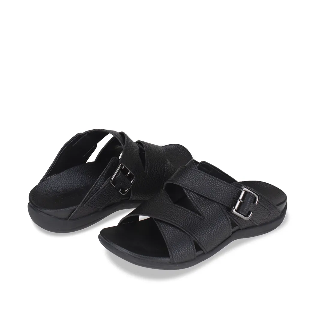 Men Multi Straps Buckle Sandals [Comfy Health Series][ODD SIZES LEFT]