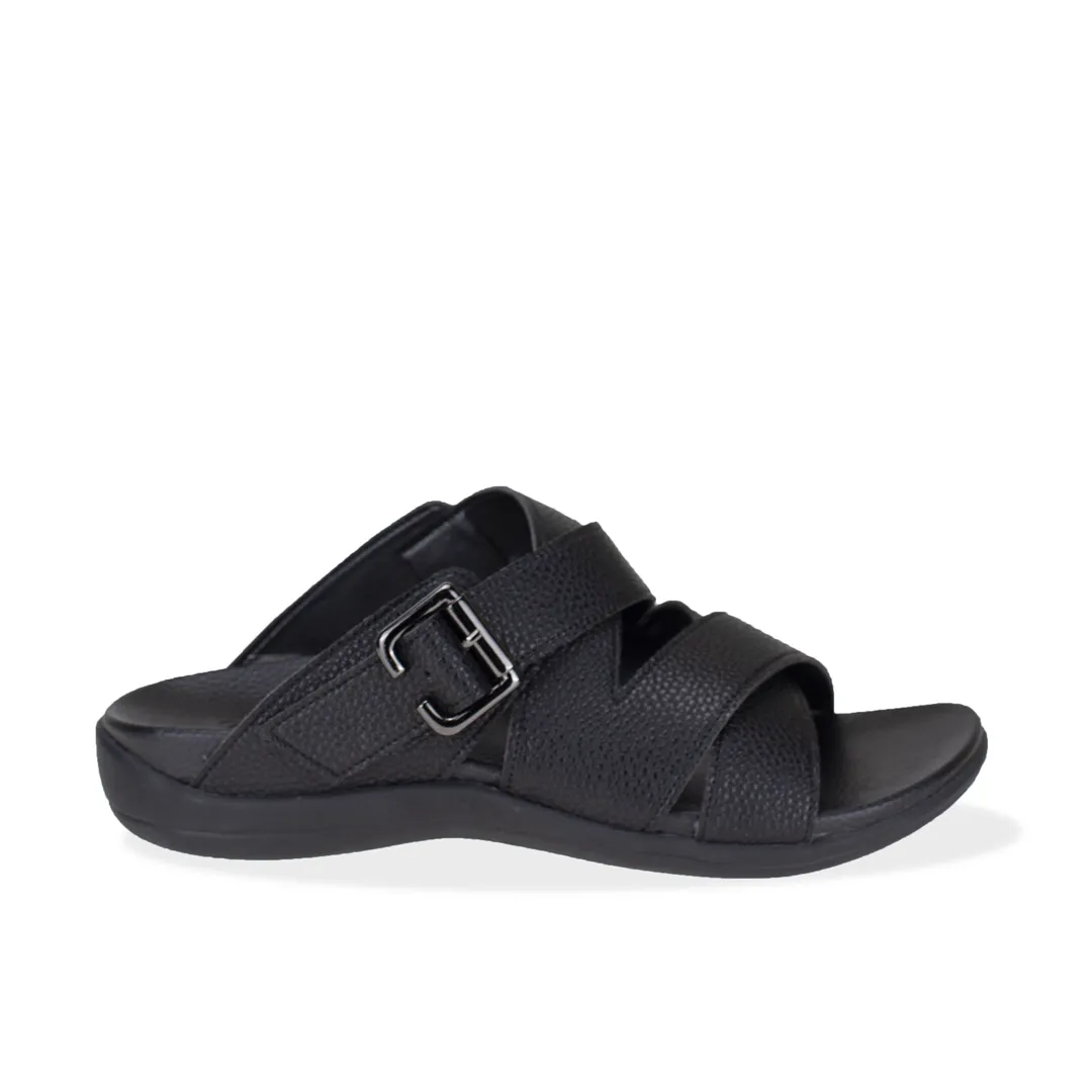 Men Multi Straps Buckle Sandals [Comfy Health Series][ODD SIZES LEFT]