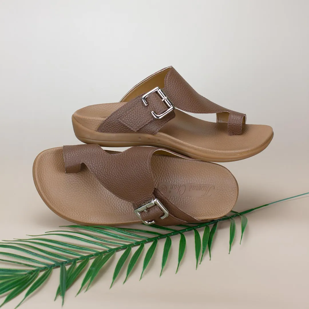 Men Toe Loop Buckle Sandals [Comfy Health Series][ODD SIZES LEFT]