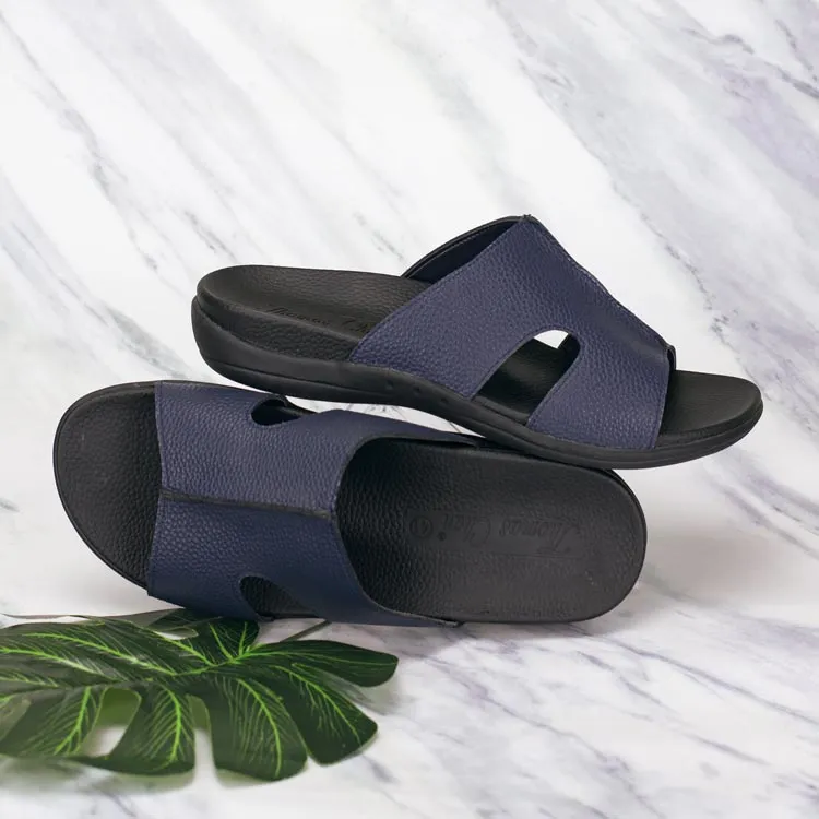 Men Ultra-Comfort Cutout Slide Sandals [Comfy Health Series][ODD SIZES LEFT]