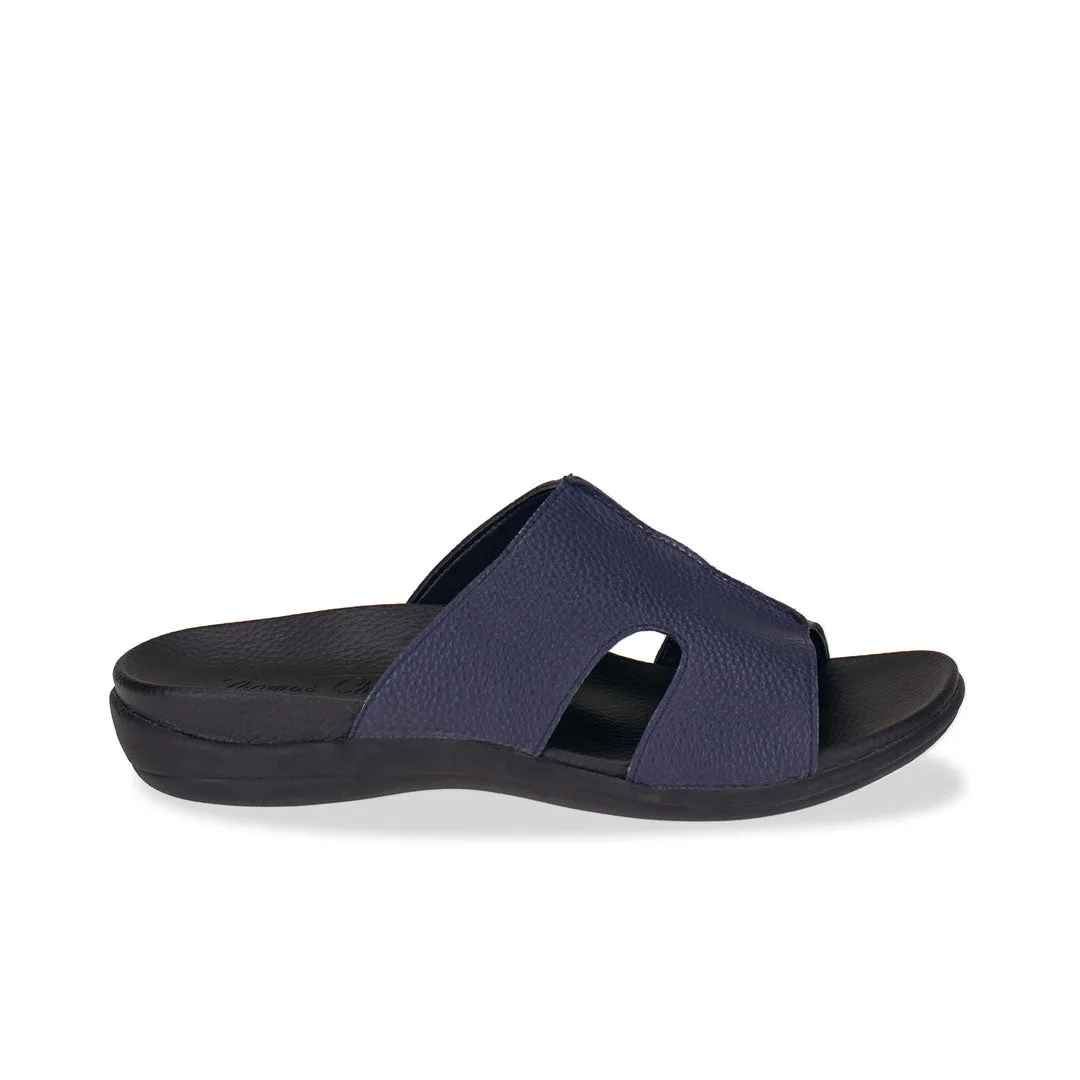 Men Ultra-Comfort Cutout Slide Sandals [Comfy Health Series][ODD SIZES LEFT]