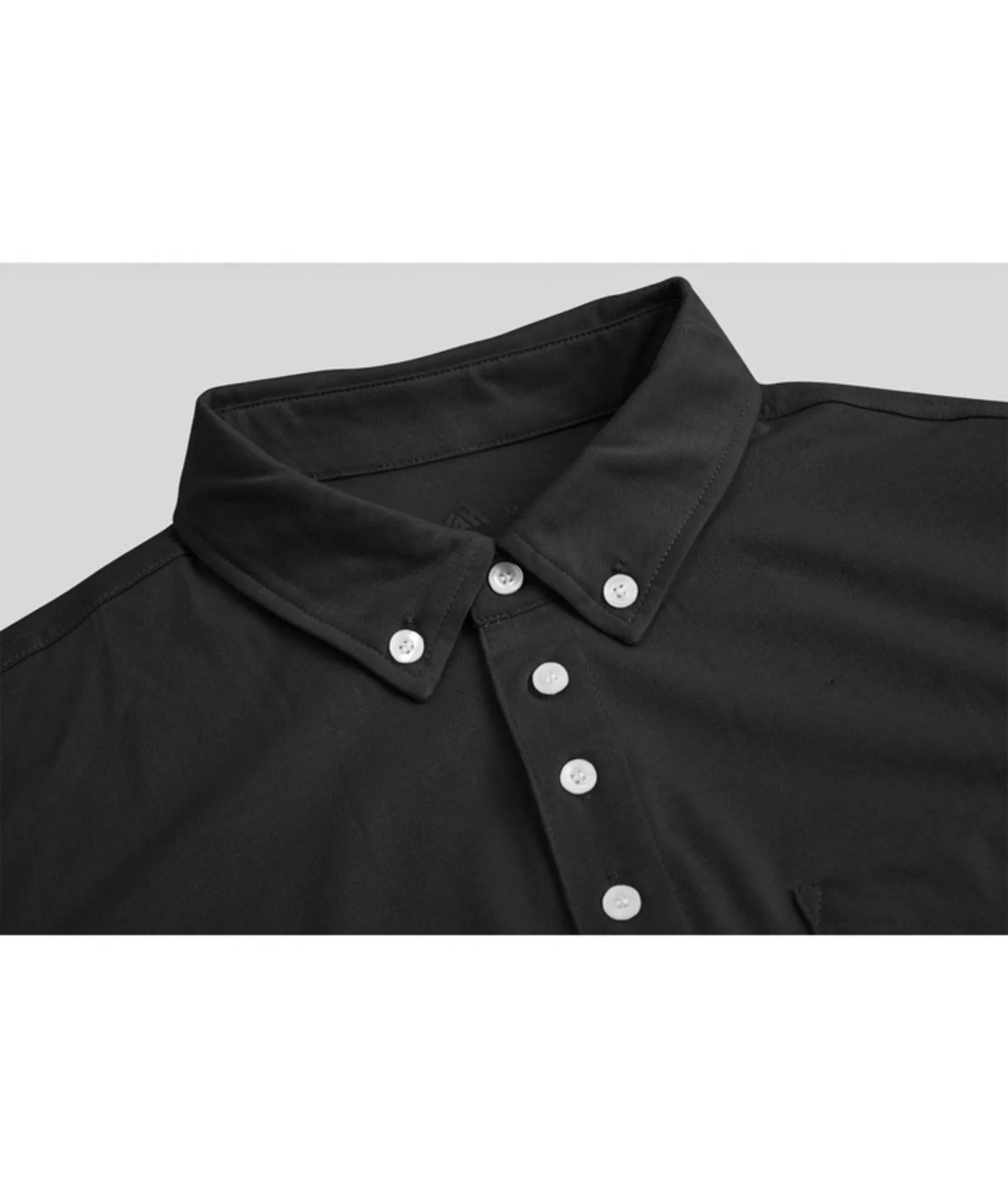 Men's Button Down Slim Fit Golf Polo Shirt-ZPK007842