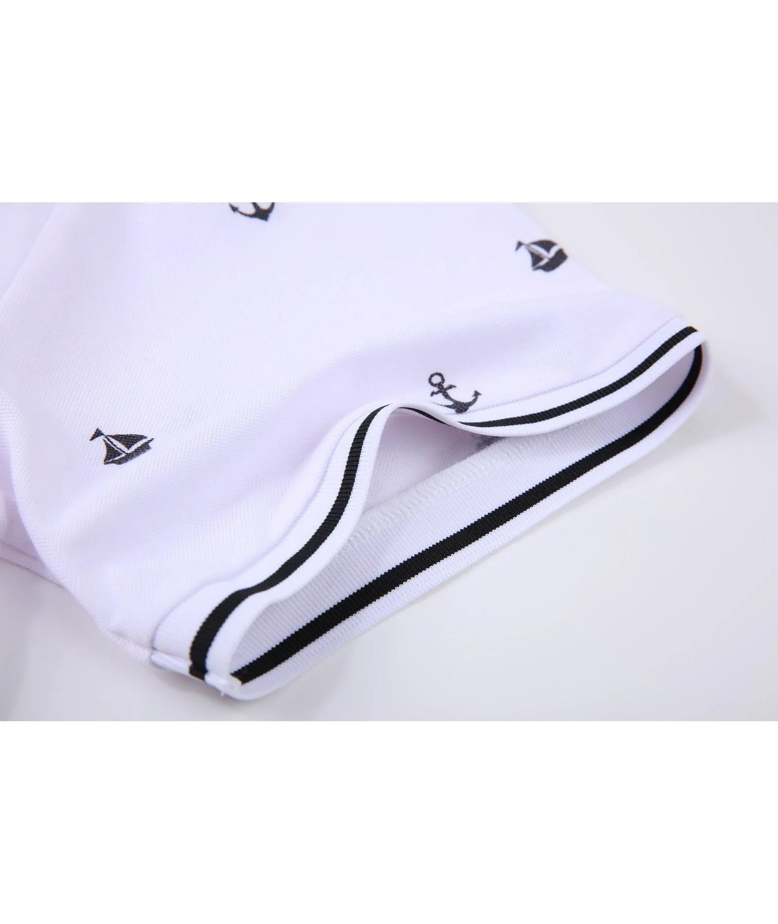 Men's Dry Fit Button Up Polo Shirt-ZPK007844