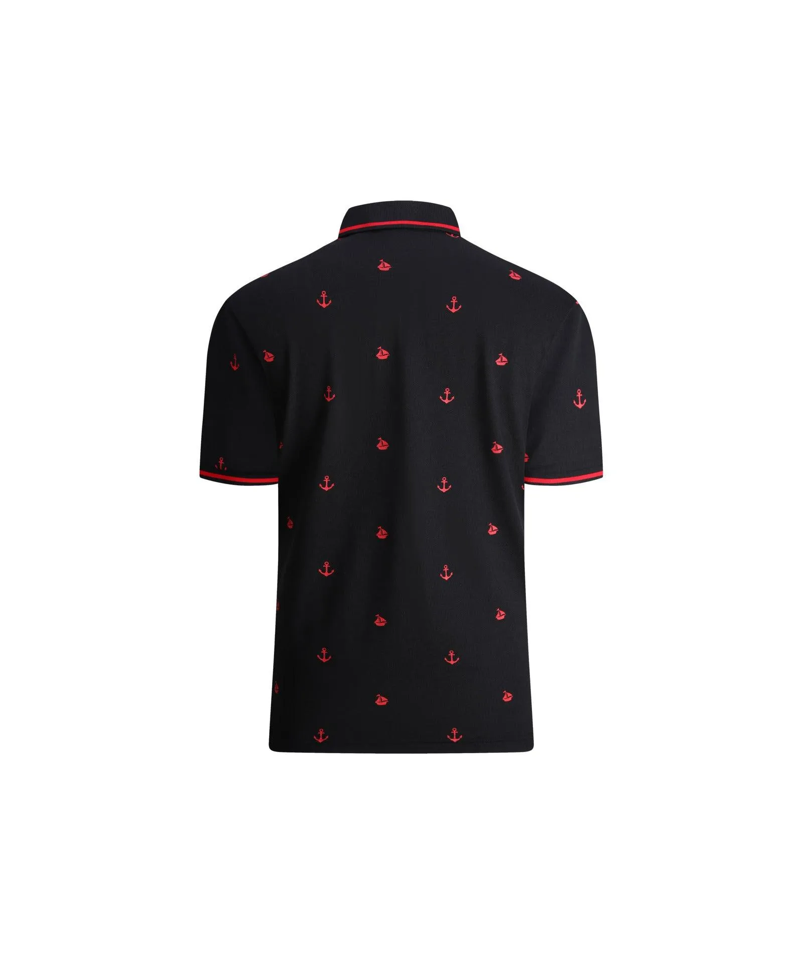 Men's Dry Fit Button Up Polo Shirt-ZPK007844