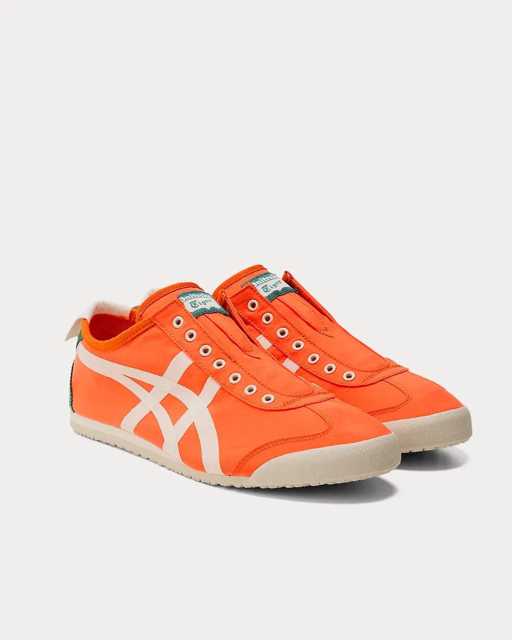 Mexico 66 Vermilion Tomato / Cream Slip On Sneakers